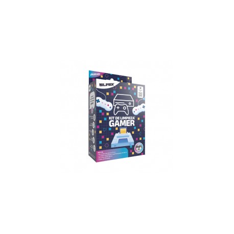 Kit de limpieza Gamer® Silimex / 1 removedor de polvo de 170ml / 1 limpiador de pantallas 100ml/ 1 microfibra de (30x30) / 1 ce