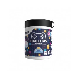 Toallitas humedas limpiadoras Gamer® / Silimex / 30 unidades / Electrónico/ Cómputo/ Gamer