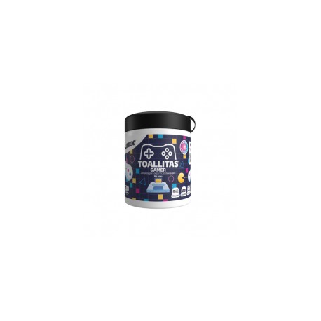 Toallitas humedas limpiadoras Gamer® / Silimex / 30 unidades / Electrónico/ Cómputo/ Gamer