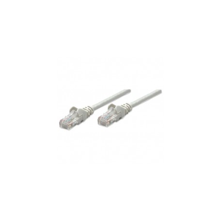 Cable de Red Cat5e UTP 15.0m Color Gris Contactos con baño de oro para una mejor conexión
