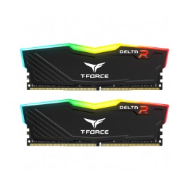 Memoria RAM Team Group T-Force Delta RGB DDR4 / 3200MHz / 32GB (2x16) / Non-ECC / CL16 / XMP / TF3D432G3200HC16FDC01