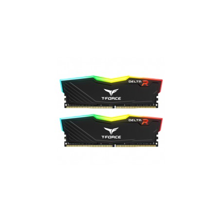 Memoria RAM Team Group T-Force Delta RGB DDR4 / 3200MHz / 32GB (2x16) / Non-ECC / CL16 / XMP / TF3D432G3200HC16FDC01