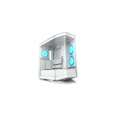 Gabinete Cougar FV270 / MidTower E-ATX / Ventiladores ARGB PWM Integrados / Prisma de Luz / Protector de Filtro / Soporte Sin H