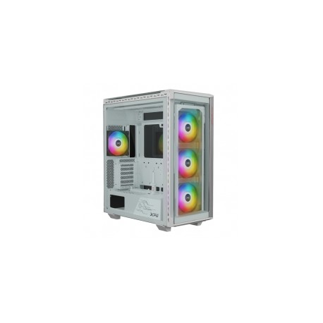 Gabinete XPG Battlecruiser II RGB White / Cristal Templado / USB 3.2 / BATTLECRUISERIIST-WHCWW